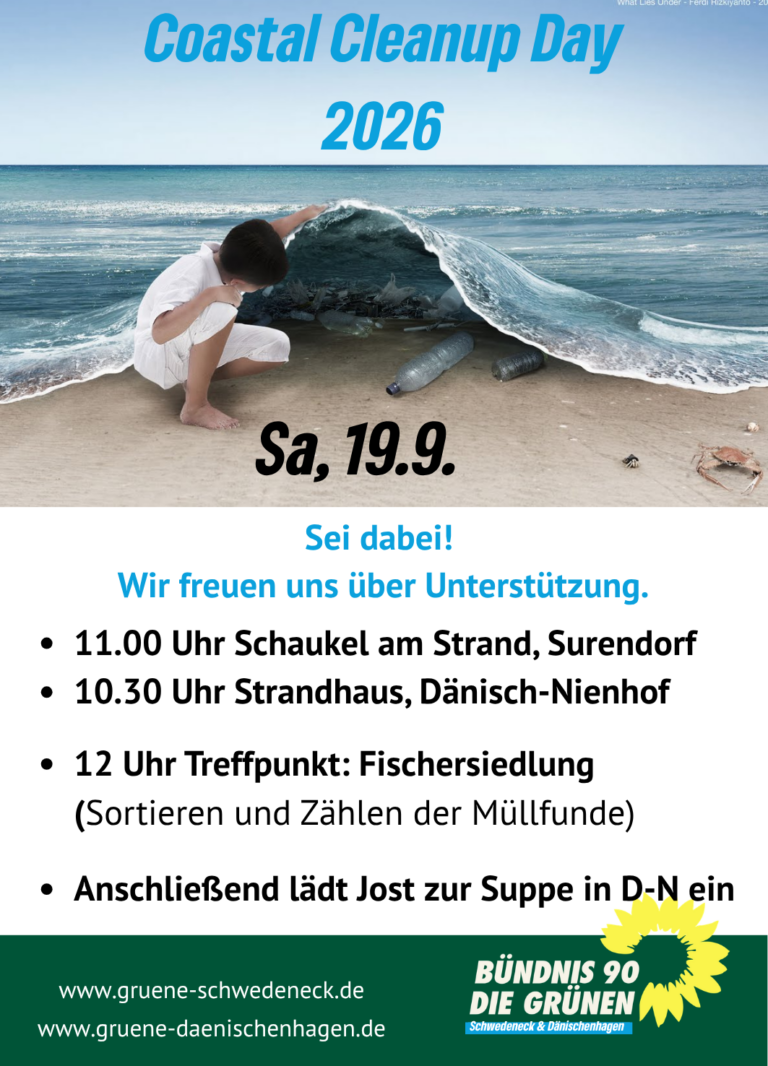 Gemeinsam für saubere Strände – Mach mit beim Coastal Cleanup 2026!